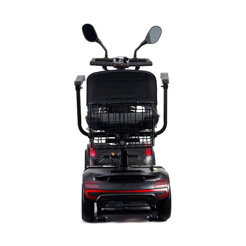 YL-01S 4-колесный портативный складной моторизованный самокат для пожилых людей