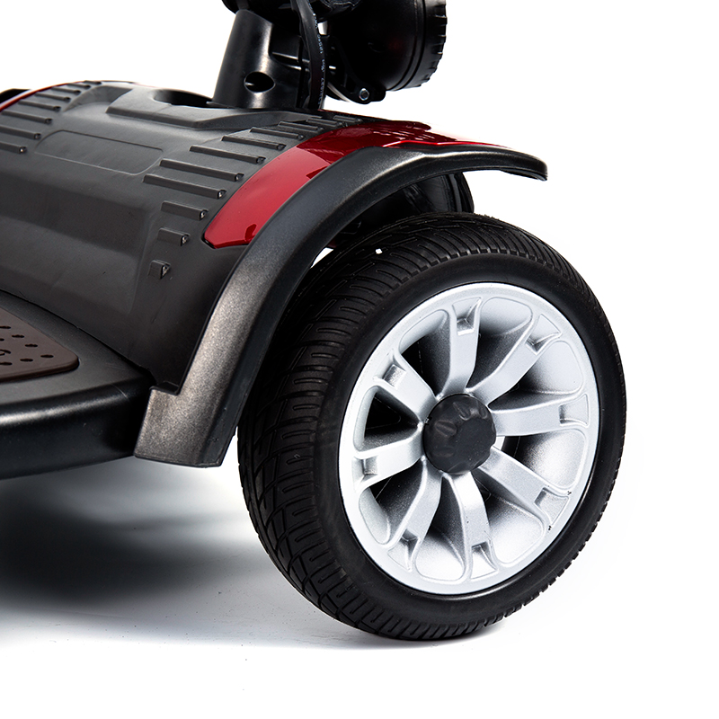 YL-01S 4-колесный портативный складной моторизованный самокат для пожилых людей