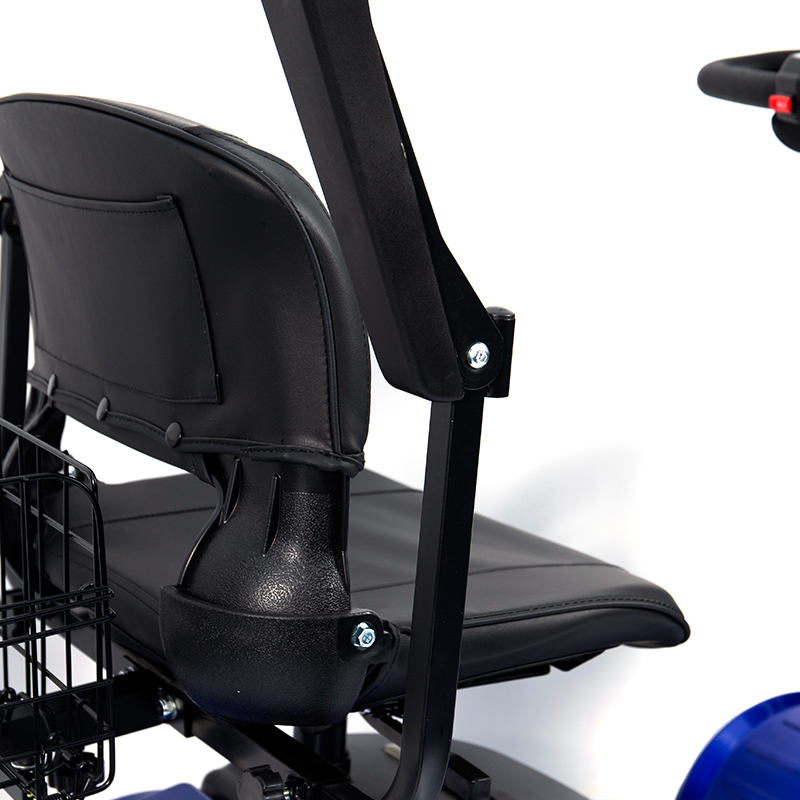 YL-09B Складной 4-колесный легкий мобильный самокат с корзиной