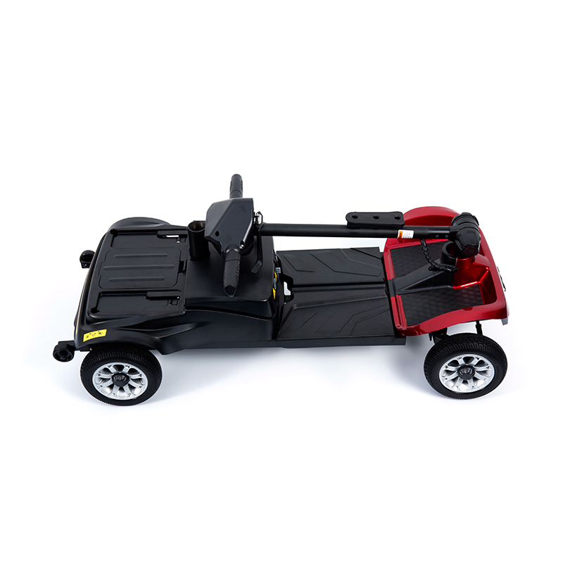 YL-02 Легкий 4-колесный самокат для пожилых людей с поворотным сиденьем на 360°