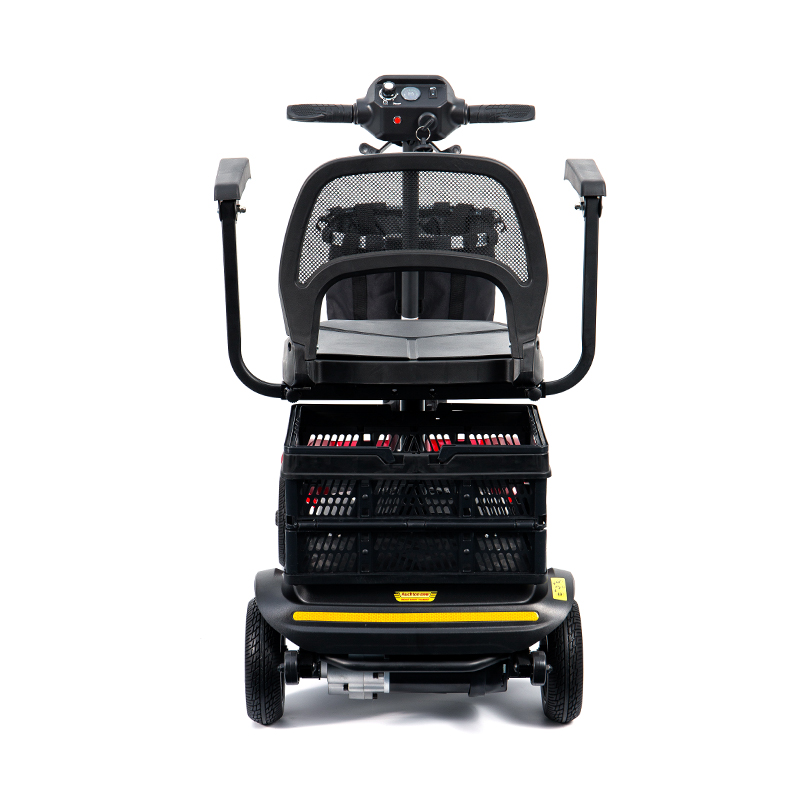 YL-02 Легкий 4-колесный самокат для пожилых людей с поворотным сиденьем на 360°