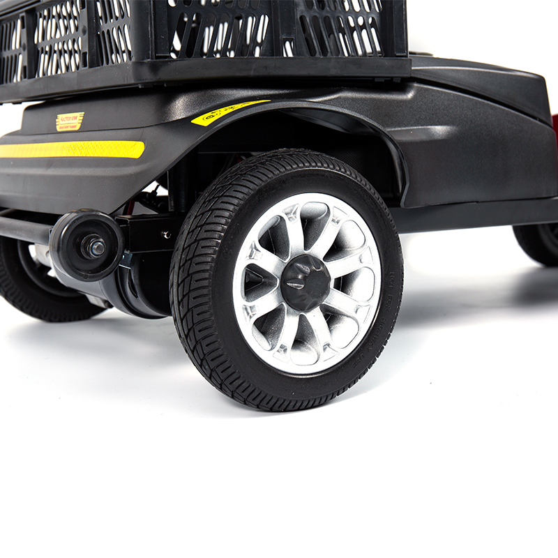 YL-02 Легкий 4-колесный самокат для пожилых людей с поворотным сиденьем на 360°