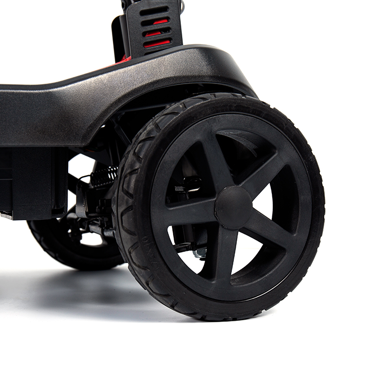 YL-985S 4-колесный легкий портативный складной самокат с электроприводом для путешествий