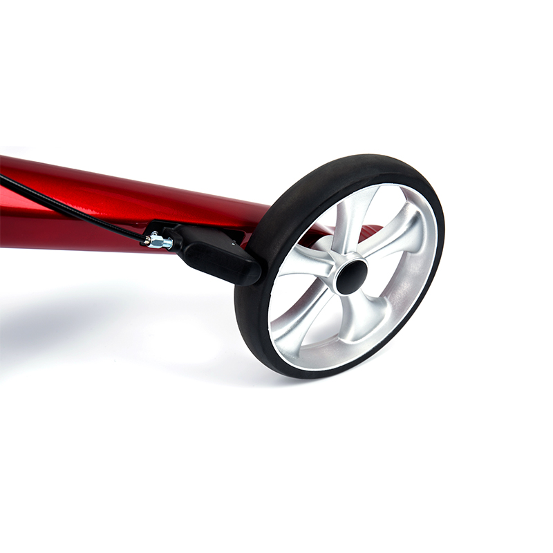 Легкий ролятор HES-R306 — складной, колеса TPR, регулируемые, грузоподъемность 150 кг.